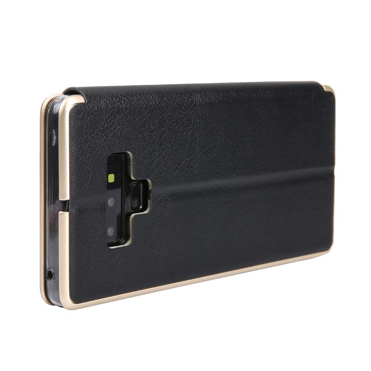 CMAI2 Leather Card Slot Stand Casing for Samsung Galaxy Note9 N960 - Black-4