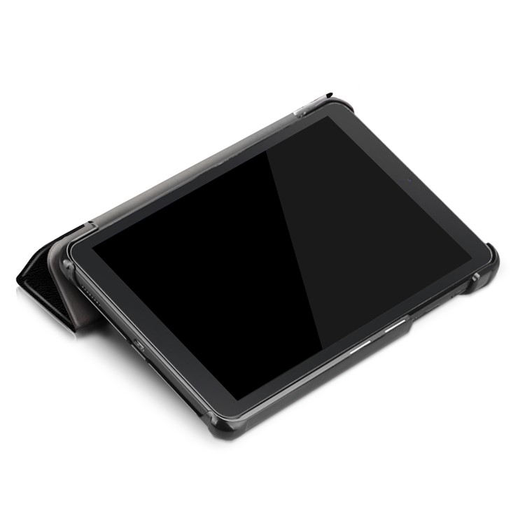 Pattern Printing Tri-fold Stand Leather Protective Casing for Samsung Galaxy Tab A 8.0 (2018) T387 - Do Not Touch Me-6