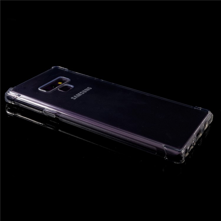 Drop-Proof Clear TPU Mobile Phone Cover with Non-slip Inner for Samsung Galaxy Note9 N960-3