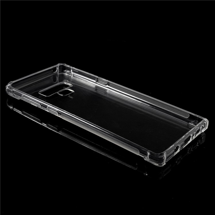 Drop-Proof Clear TPU Mobile Phone Cover with Non-slip Inner for Samsung Galaxy Note9 N960-4