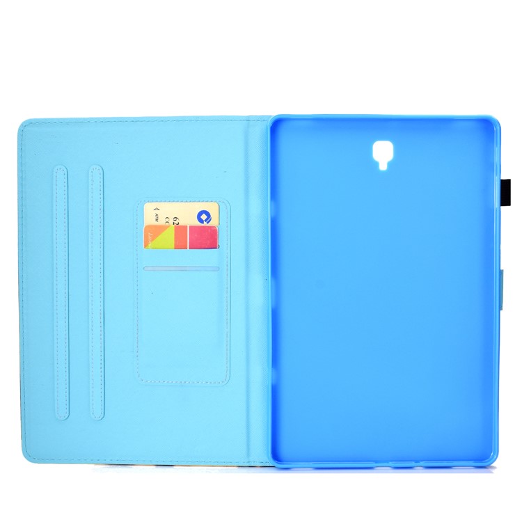 Pattern Printing Stand Leather Case with Card Holder for Samsung Galaxy Tab S4 10.5 T830 - Cool Pineapple-17
