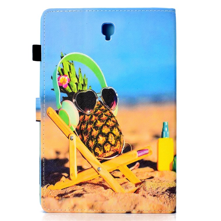 Pattern Printing Stand Leather Case with Card Holder for Samsung Galaxy Tab S4 10.5 T830 - Cool Pineapple-4