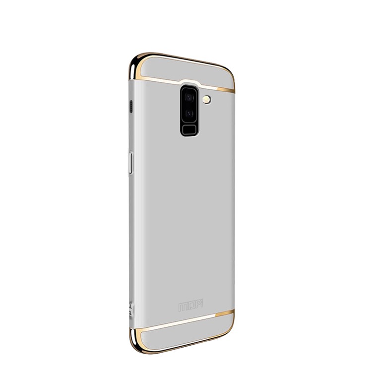 

MOFI Guard Series Detachable 3-in-1 Plating Plastic Cover for Samsung Galaxy A6+ (2018) / A9 Star Lite - Silver, Galaxy A6+ (2018)