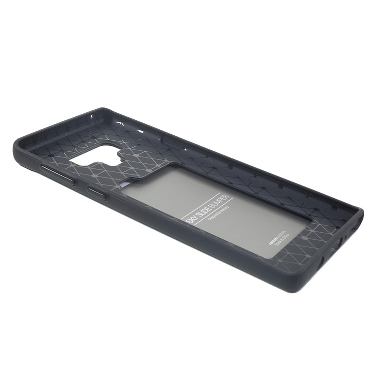 MERCURY GOOSPERY for Samsung Galaxy Note9 N960 Sky Series Slide PC TPU Card Holder Case - Black-7