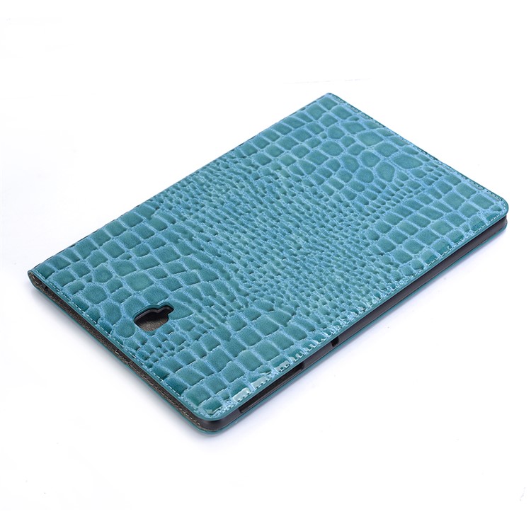 Crocodile Texture PU Leather Auto-wake/sleep Wallet Case for Samsung Galaxy Tab S4 10.5 - Blue-6