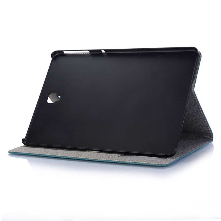 Crocodile Texture PU Leather Auto-wake/sleep Wallet Case for Samsung Galaxy Tab S4 10.5 - Blue-9