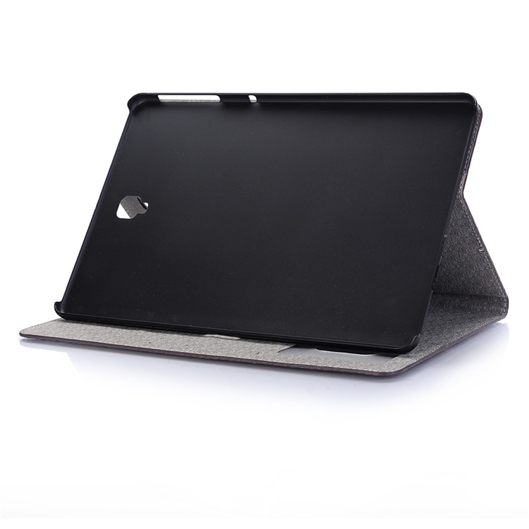 Crocodile Texture PU Leather Auto-wake/sleep Wallet Tablet Casing Accessory for Samsung Galaxy Tab S4 10.5 - Brown-5