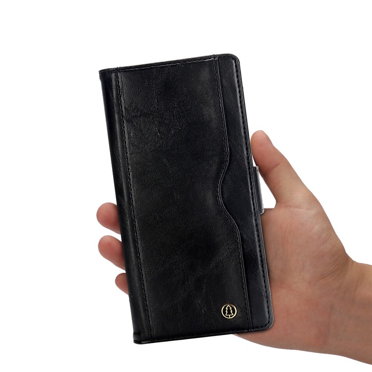 Detachable 2 in 1 TPU Back Shell + Leather Wallet Case for Samsung Galaxy Note9 N960 - Black-6
