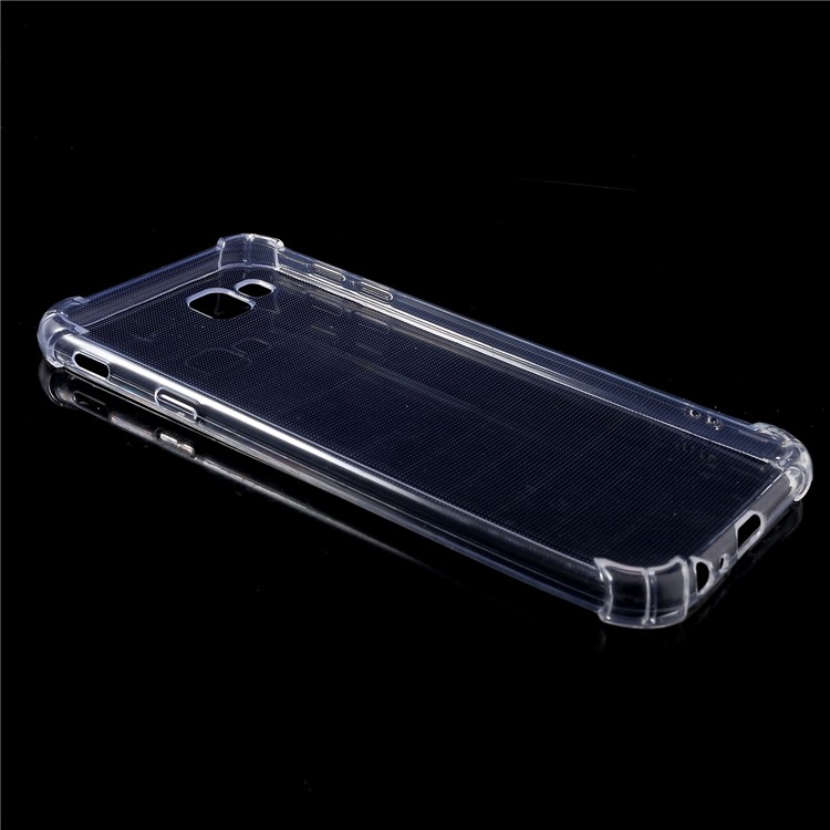 Shockproof Crystal Clear TPU Case for Samsung Galaxy J4+ / J4 Prime - Transparent-3