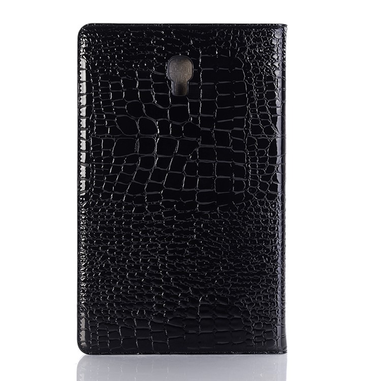 Funda Elegante De Billetera De Cuero De PU De Textura De Cocodrilo Para Samsung Galaxy Tab A 10.5 (2018) T590 T595 - Negro-3