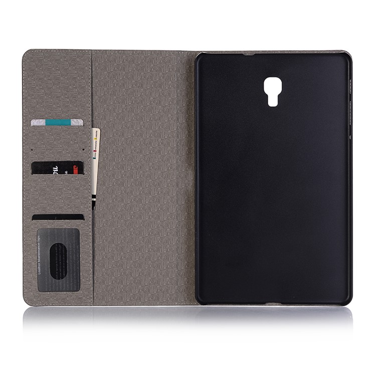 Funda Elegante De Billetera De Cuero De PU De Textura De Cocodrilo Para Samsung Galaxy Tab A 10.5 (2018) T590 T595 - Negro-4