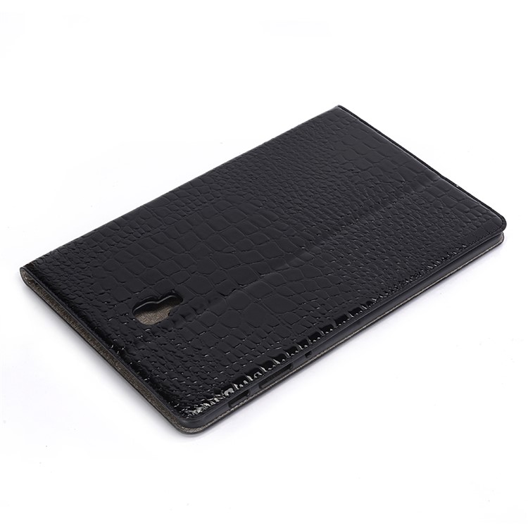 Funda Elegante De Billetera De Cuero De PU De Textura De Cocodrilo Para Samsung Galaxy Tab A 10.5 (2018) T590 T595 - Negro-7