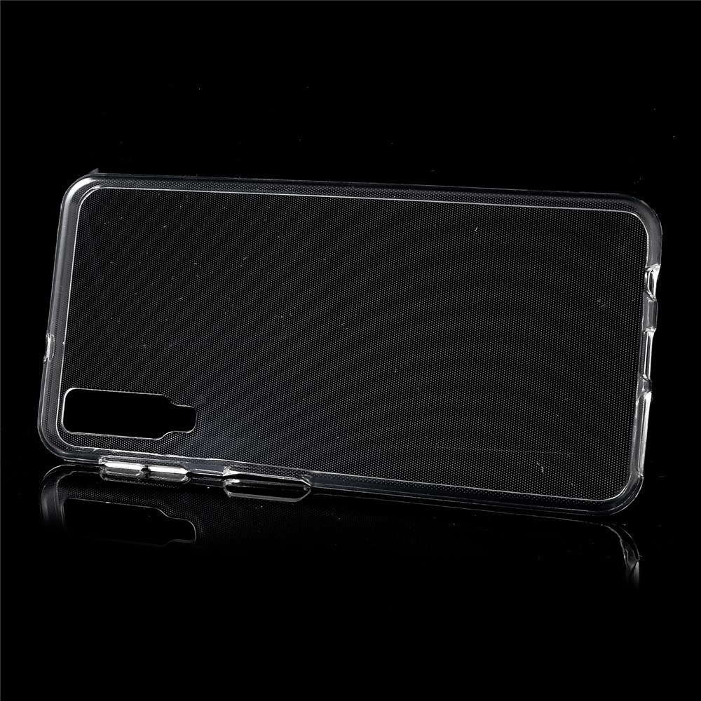 10pcs Clear TPU Case Avec Intérieur Antidérapant Pour Samsung Galaxy A7 (2018)