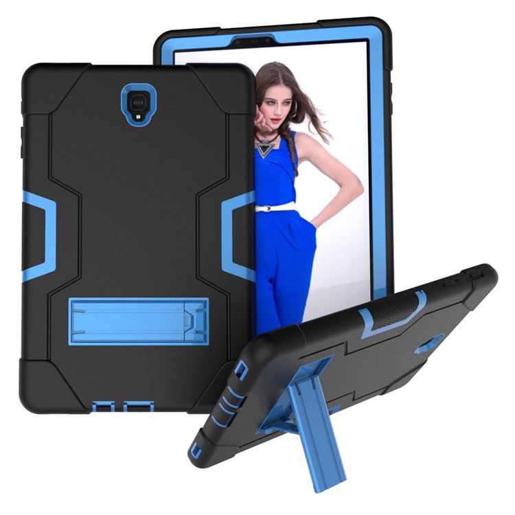 Funda PC K + Híbrida De Silicona Para Samsung Galaxy Tab S4 10.5 T830 T835 - Bebe Azul / Negro-1