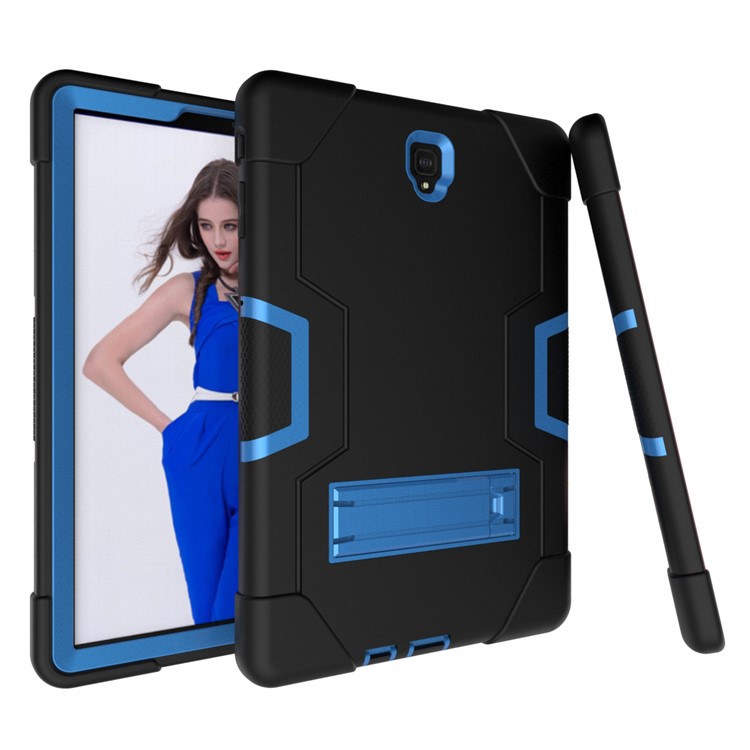 Funda PC K + Híbrida De Silicona Para Samsung Galaxy Tab S4 10.5 T830 T835 - Bebe Azul / Negro-7