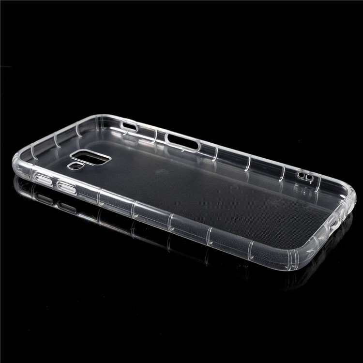 Shock Absorption Crystal Clear TPU Case for Samsung Galaxy J6 Plus-4