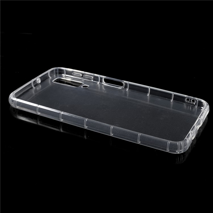 Shock Absorption Crystal Clear TPU Cellphone Cover for Samsung Galaxy A7 (2018)-4