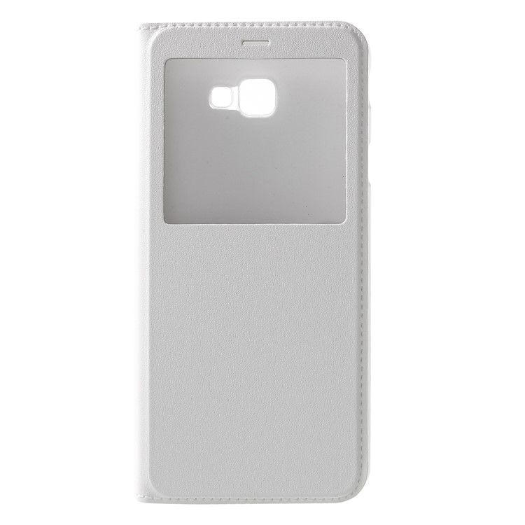 

View Window PU Leather Shell for Samsung Galaxy J4 Plus - White, Galaxy J4+