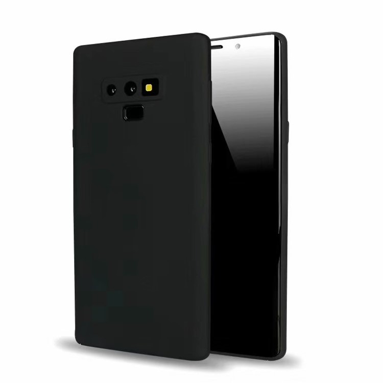 Solid Color Candy TPU Cell Phone Case for Samsung Galaxy Note9 N960 - Black-1