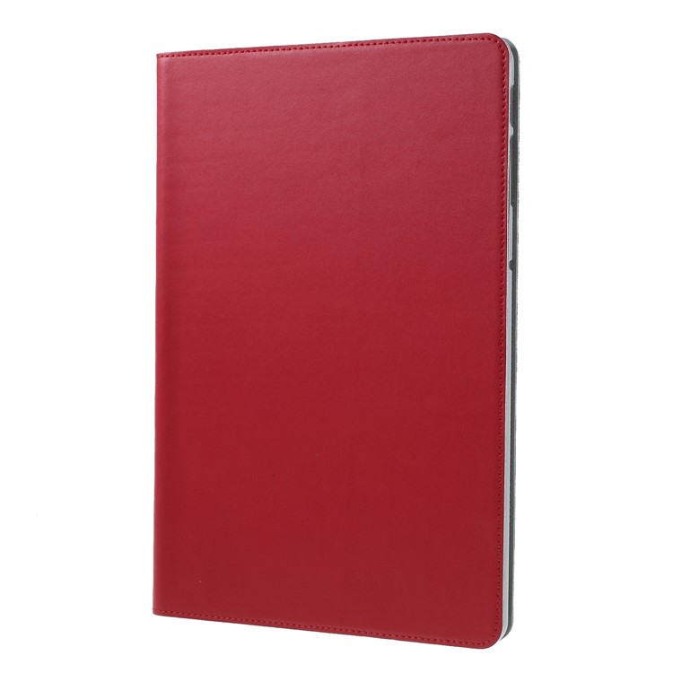 Funda De Cuero Genuino DOORMOON Para Samsung Galaxy Tab S4 10.5 T830 T837 - Rojo-3