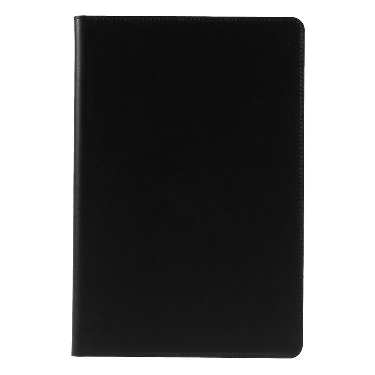 DOORMOON Genuine Leather Stand Cover for Samsung Galaxy Tab S4 10.5 T830 T837 - Black-1