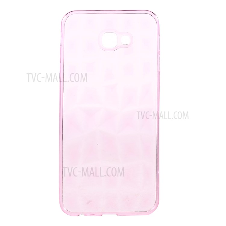 

3D Алмаз Текстура Мягкий Корпус TPU Для Галактики Samsung J4 + - Розовый, Galaxy J4+