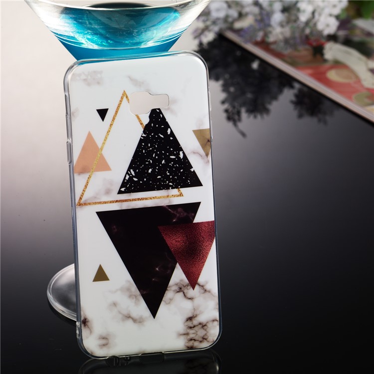 [Marble Pattern] IMD TPU Phone Case for Samsung Galaxy J4 Plus / J4 Prime / J415 - Style A-3