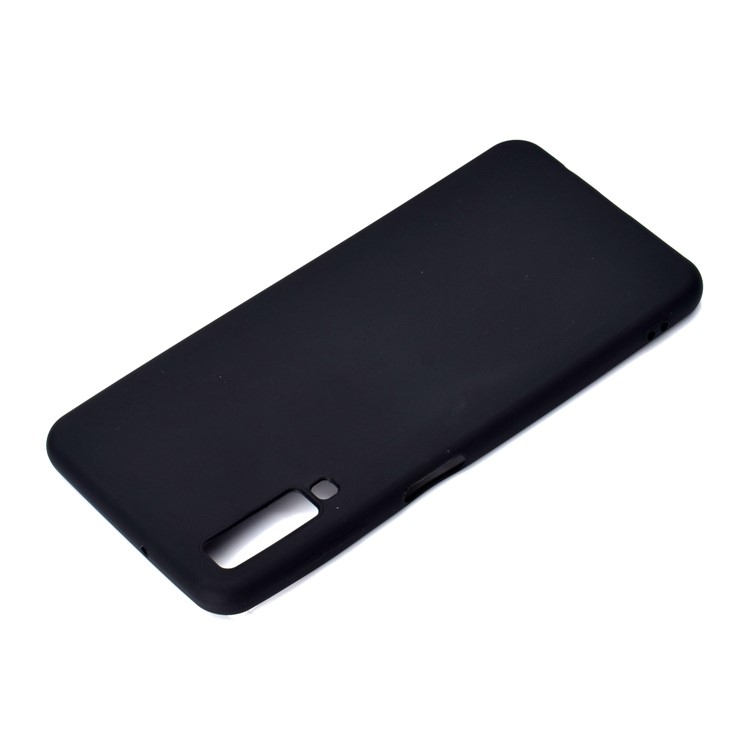 Soft Frosted TPU -gehäuse Für Samsung Galaxy A7 (2018) A750 - Schwarz-4