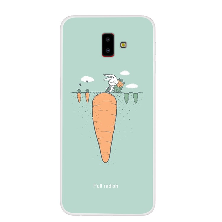 

Pattern Printing TPU Case for Samsung Galaxy J6+ - Pull Radish, Galaxy J6+