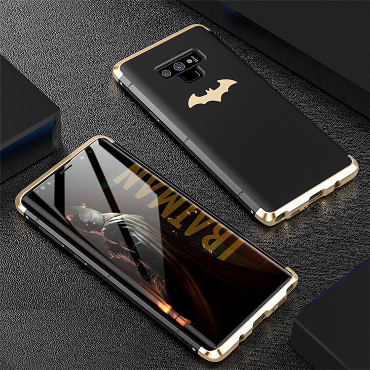 

Guardian Series Aluminium Alloy and PC Phone Case for Samsung Galaxy Note9 N960 - Bat / Blue, Galaxy Note9 N960