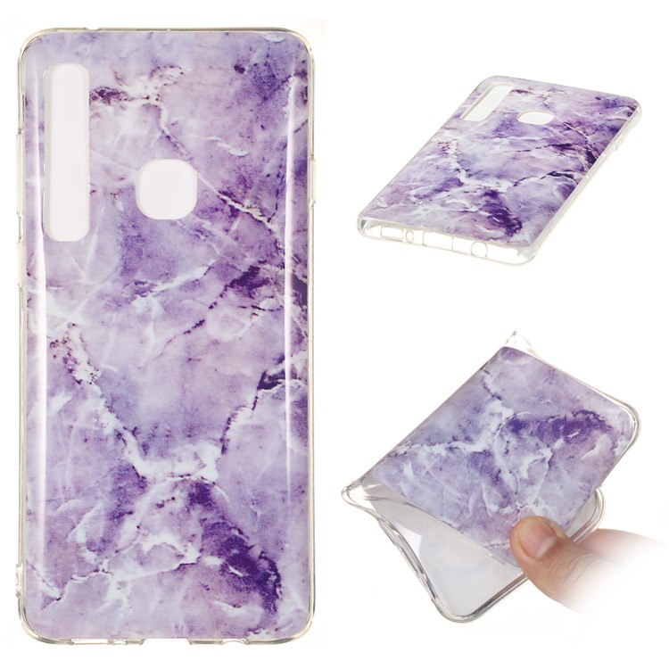 

[мраморный Рисунок] IMD TPU Мобильный Корпус Для Samsung Galaxy A9 (2018) / A9 Звезда Pro / A9s - Стиль K, Galaxy A9 (2018)