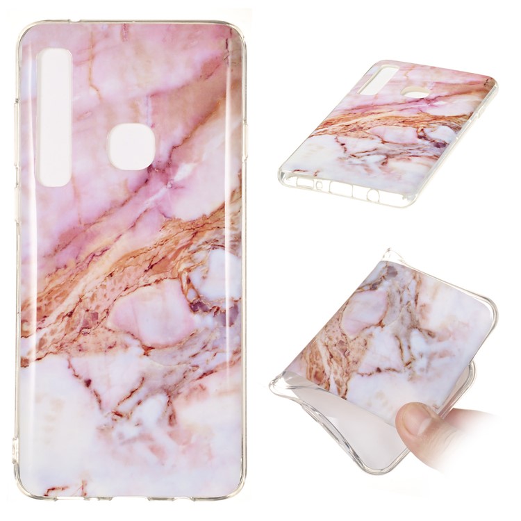 

[Marble Pattern] IMD TPU Protection Cover for Samsung Galaxy A9 (2018)/A9 Star Pro/A9s - Style M, Galaxy A9 (2018)