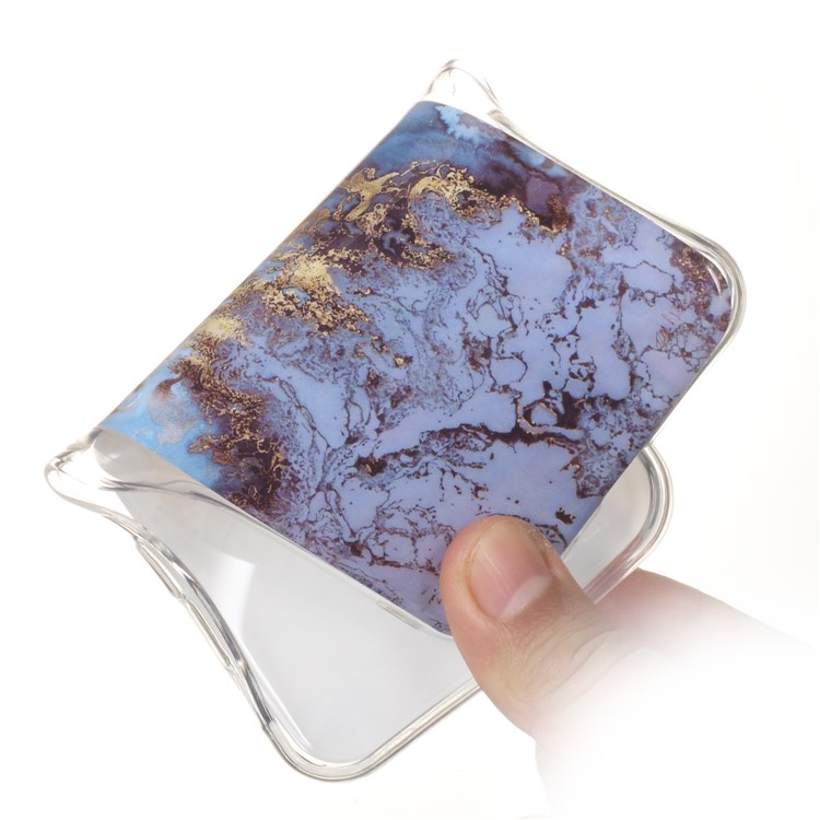 Marble Pattern IMD Workmanship TPU Soft Back Case for Samsung Galaxy A9 (2018) / A9 Star Pro / A9s - Style Q-4