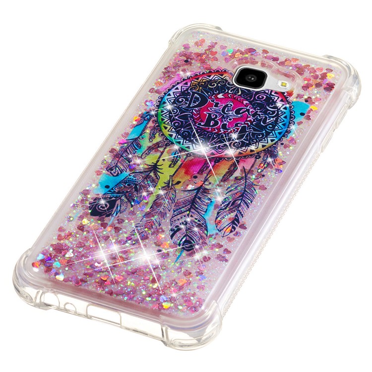 Patterned Quicksand TPU Phone Case for Samsung Galaxy J4 Plus / J4 Prime - Colorful Dream Catcher-4