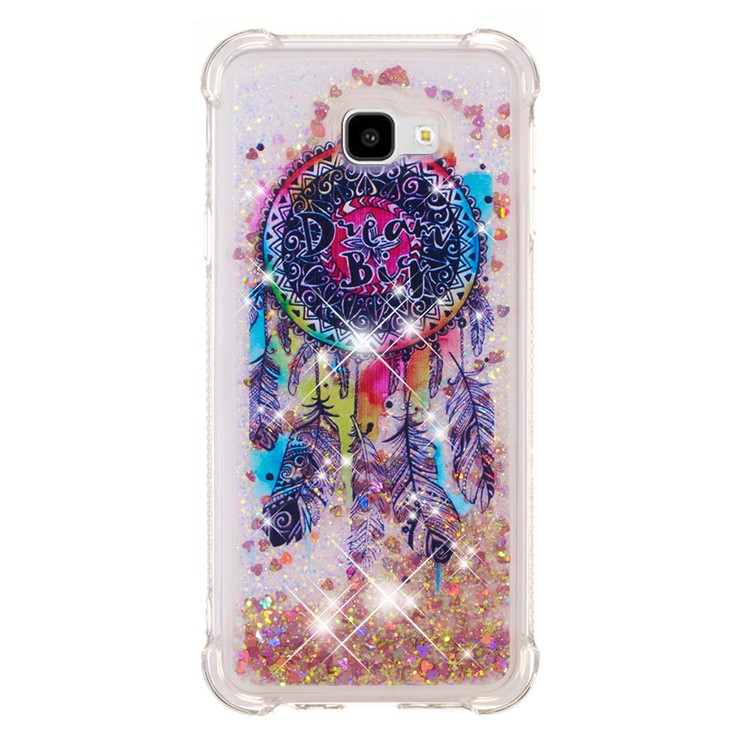 Patterned Quicksand TPU Phone Case for Samsung Galaxy J4 Plus / J4 Prime - Colorful Dream Catcher-6