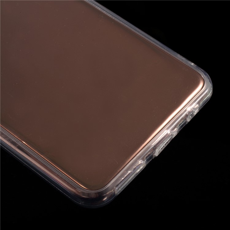 Clear Acrylic Back + TPU Edge Hybrid Mobile Phone Case for Samsung Galaxy A7 (2018)-5