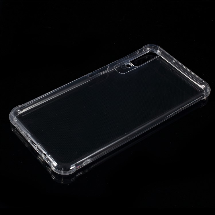Cáscara Del Teléfono Móvil TPU Cristalina A Prueba De Golpes Para Samsung Galaxy A7 (2018)-6