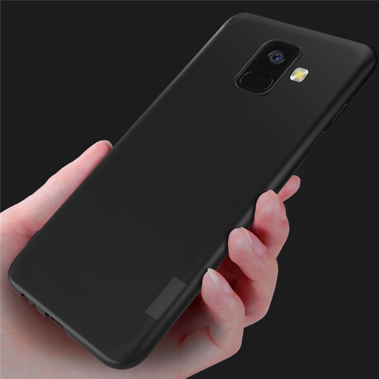 X-LEVEL Guardian Series Matte TPU Mobile Casing for Samsung Galaxy A6 (2018) - Black-2