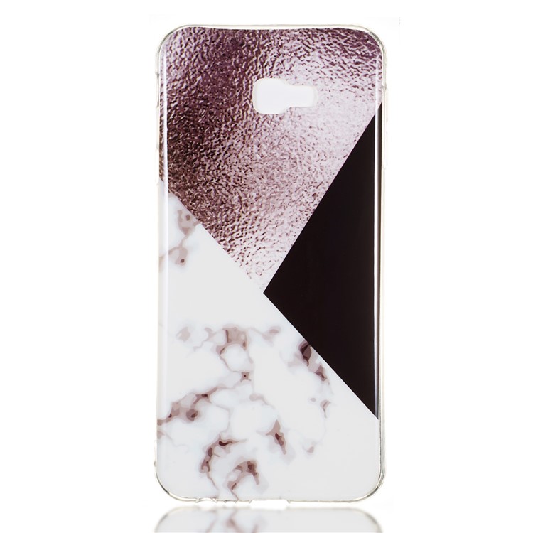 Teste Padrão De Mármore IMD TPU Soft Case Para Samsung Galaxy J4 + - Estilo D-2