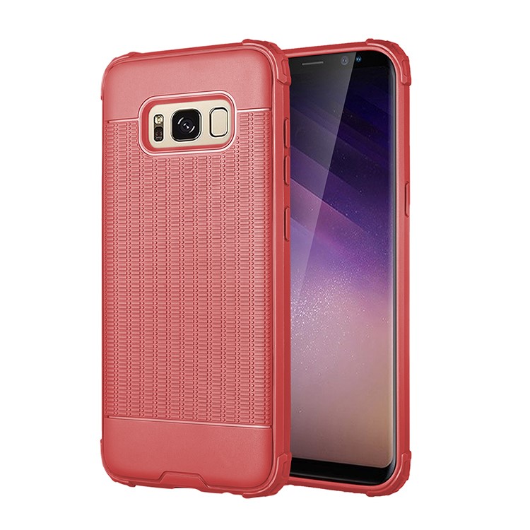 

Drop-resistant Soft TPU Shell for Samsung Galaxy S8 SM-G950 - Red, Galaxy S8
