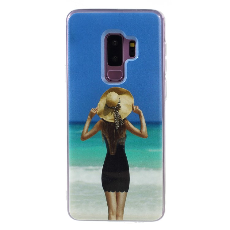 

Зыбучие Пески Динамический Рисунок Бикини ТПУ Задняя Крышка Для Samsung Galaxy S9 + SM-G965 - Стиль F, Galaxy S9+