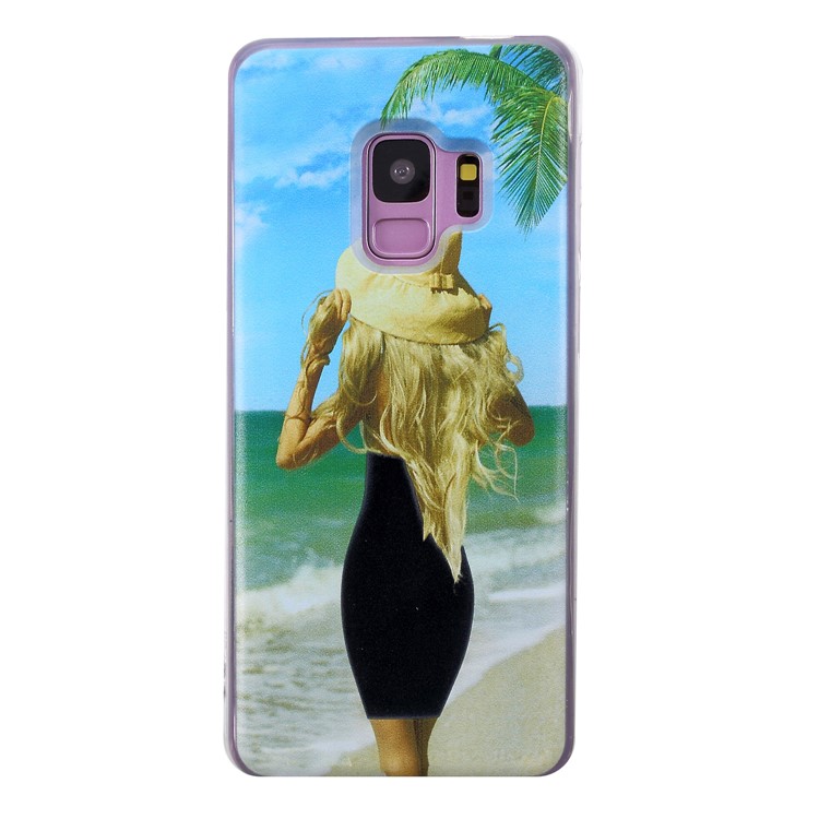 

Зыбучие Пески Динамический Бикини Шаблон ТПУ Задняя Крышка Для Samsung Galaxy S9 SM-G960 - Стиль Б, Galaxy S9