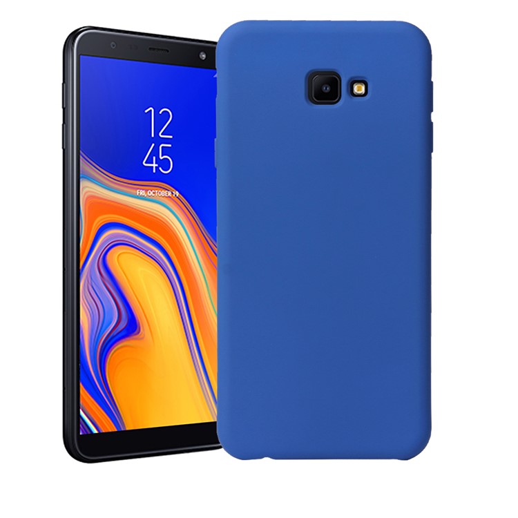 

HOWMAK Rubberized Silky TPU Soft Case for Samsung Galaxy J4+ - Baby Blue, Galaxy J4+