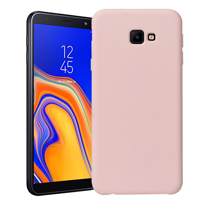

HOWMAK Прорезиненная Шелковистая Мягкая Оболочка TPU Для Samsung Galaxy J4 + - Розовый, Galaxy J4+