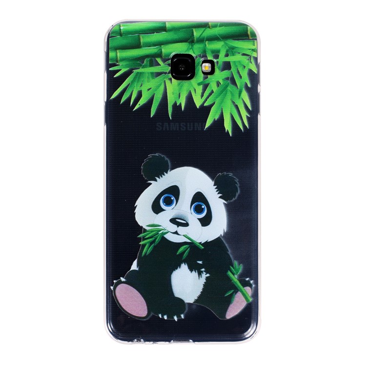 Pattern Printing IMD TPU Phone Cover Case for Samsung Galaxy J4+ - Panda Pattern-1