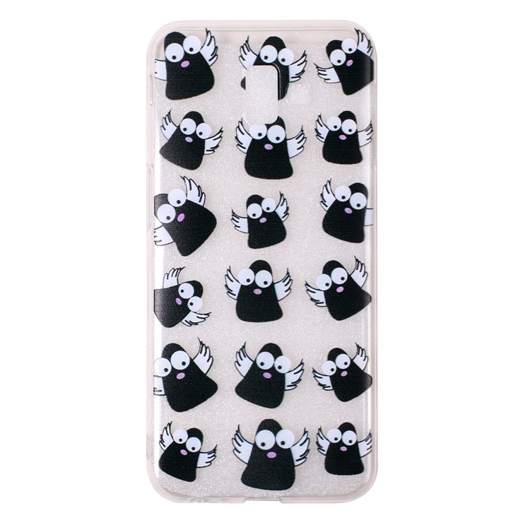 

Pattern Printing Soft TPU Phone Cover for Samsung Galaxy J6+ / J6 Prime J610 - Cartoon Birds, Galaxy J6+