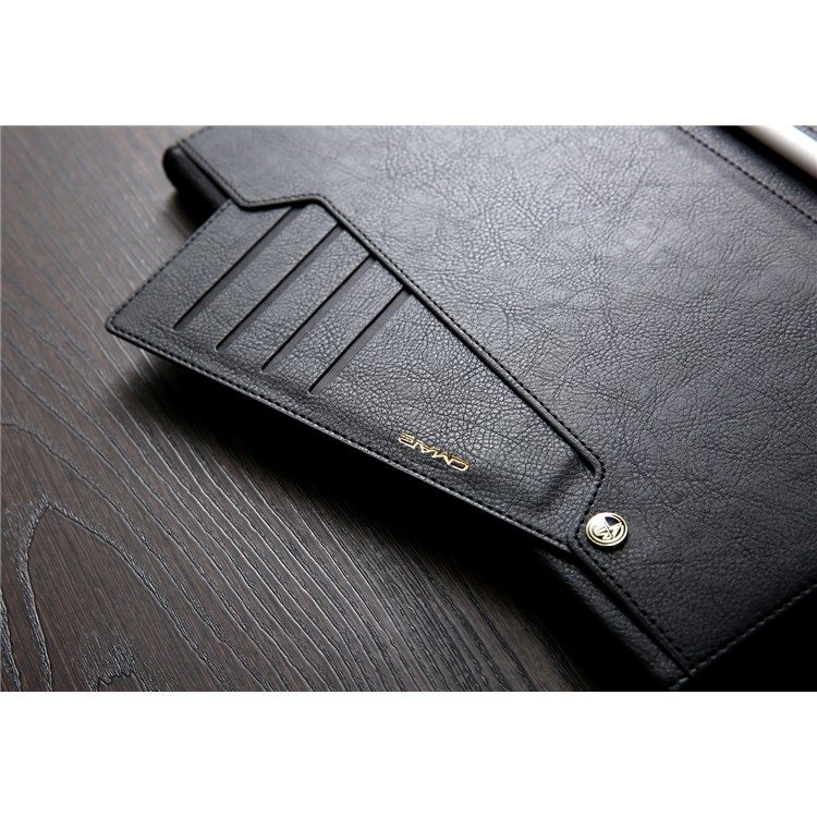 CMAI2 PU Suporte De Couro Carteira Tampa Flip Para Samsung Galaxy Tab A 10.5 (2018) T590 T595 - Preto-17