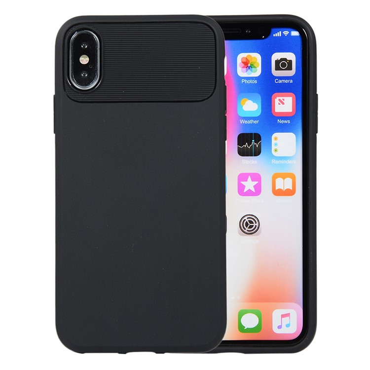 

Мягкий Чехол Для Задней Панели TPU Для Iphone XS / X - Черный, iPhone Xs