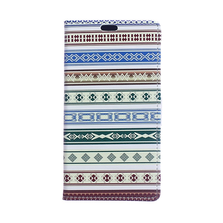 

Pattern Printing Stand Leather Wallet Cover for Samsung Galaxy S10 - Ethnic Style Pattern, Galaxy S10