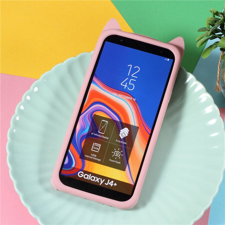 coque silicone galaxy j4 plus